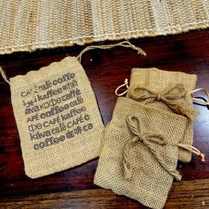 Burlap Gift Bags